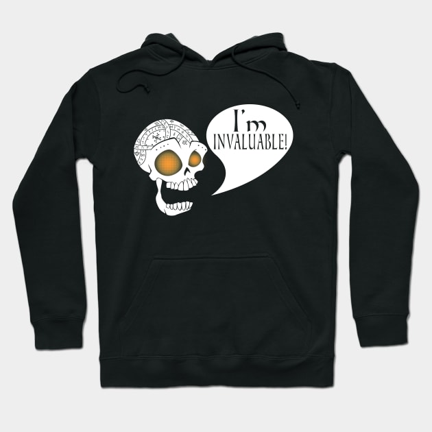 Dresden Files - Bob the Skull Poster Hoodie by Fadelias